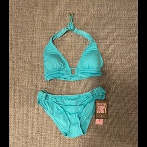 Juicy Couture Blue Bathing Suit